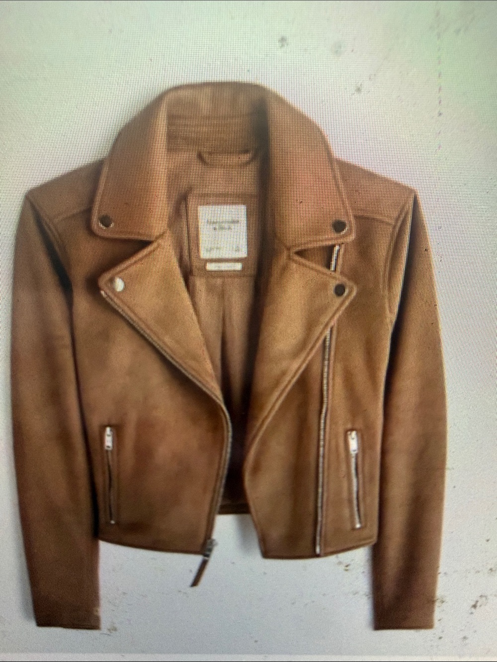 Abercrombie & Fitch Tan Suede Jacket